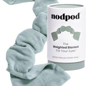 Nodpod Gentle Pressure Sleep Mask | Patented Light Blocking Design for Sleeping, Traveling & Relaxation - Sage